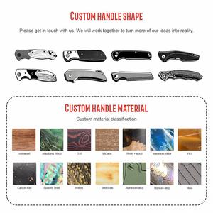 มีดพับ EDC คุณภาพสูง เคลือบดำ OEM ผลิตตามสั่ง ทำจากเหล็ก 3cr13 ด้ามพลาสติก สำหรับกิจกรรมเอาตัวรอดกลางแจ้ง ตั้งแคมป์ ล่าสัตว์ มีสินค้าพร้อมส่ง - Product Image 5