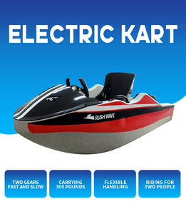 RUSHWAVE Perahu Mini Kecepatan Tinggi Bertenaga Listrik, Perahu <span class=keywords><strong>Kart</strong></span> Listrik, Jet Ski dengan Baterai Lithium untuk Hiburan Air, Berselancar untuk Penyelam - Product Image 2