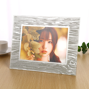 Cadre <span class=keywords><strong>photo</strong></span> universel en <span class=keywords><strong>verre</strong></span> cristal pour <span class=keywords><strong>impression</strong></span> numérique écologique, horizontal et vertical, à poser <span class=keywords><strong>sur</strong></span> table ou à accrocher au mur, tailles 5-10 pouces et A4 - Product Image 5