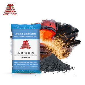 風水高耐食性アルミナ鋳造材高アルミナ鋳造材耐火モルタル電気アーチ炉用ライニング - Product Image 1