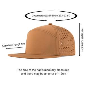 Sombreros Snapback sólidos para exteriores de malla personalizables, modernos y duraderos, directo de fábrica - Product Image 4