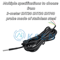 AI-KSEN SHT20 SHT30 SHT40 capteur de température et d'humidité étanche en acier inoxydable IIC Module sonde numérique I2C