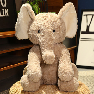 Cute Comfort Plush Anime Stuffed Animal Toy PP Cotton Filling <b>Elephants</b> Toys Super Soft Plushie Toys <b>Gift</b> for Children Adults - Product Image 1