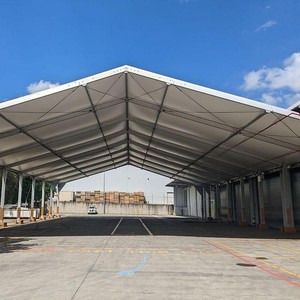 Structure de portique en acier pour entrepôt avec acier ASTM A572 et structure galvanisée à chaud - Product Image 1