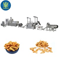 Chaîne de production clé en main de machines automatiques CE ISO à double vis pour la fabrication de snacks Bugles, ligne de traitement et usine de fabrication de chips Bugles croustillantes