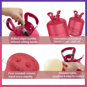 Bombola di <span class=keywords><strong>Gas</strong></span> per Palloncini 22L, Elio Puro al 99,99%, Supporto OEM con Certificazioni Complete - Product Image 4
