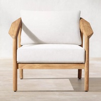 Teck Jardin Patio Canapé Extérieur Bois Loisirs Osier Rotin Design Ensemble Villa Confortable Jardin Canapé