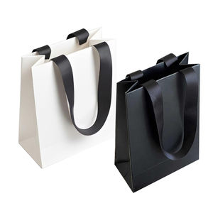 Prix d'usine pour les sacs en papier d'emballage de luxe pour cadeaux, sacs en papier avec logo personnalisé - Product Image 2