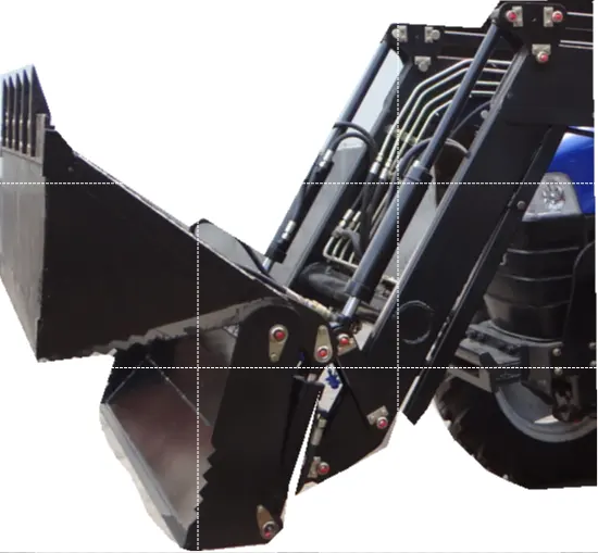 フロントエンドローダーバケットクボタ4 in1ブラックレッドブルークラッチカスタマイズトラクターセット販売