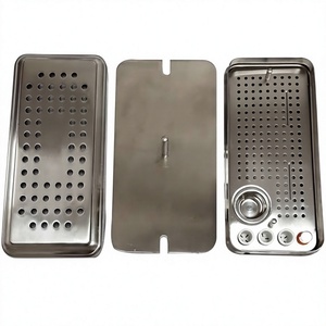 Ensemble d'instruments chirurgicaux en acier inoxydable Optitech Healthcare, outils médicaux manuels, certifiés CE, ISO13485, kit de chirurgie générale - Product Image 3