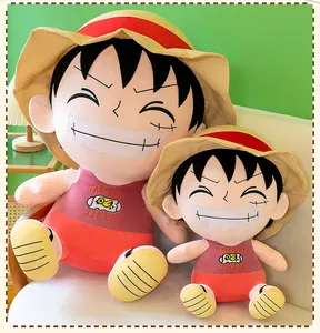 Новый дизайн, Мультяшные персонажи, мягкие плюшевые игрушки Luffy