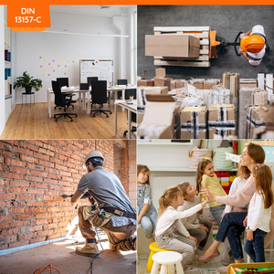 Ori-Power - Botiquín de Primeros Auxilios de <span class=keywords><strong>ABS</strong></span> para Montar en la Pared, DIN13157, Kit de Viaje Práctico para Exteriores, Caja de Equipo Médico - Product Image 5