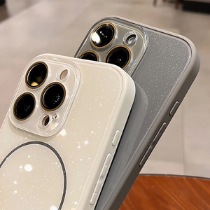 Custodia Lusso Glitterata 2026 per <span class=keywords><strong>iPhone</strong></span> 15 16 Plus 13 12 14 <span class=keywords><strong>11</strong></span> <span class=keywords><strong>Pro</strong></span> Max con Protezione <span class=keywords><strong>Fotocamera</strong></span> e Ricarica Wireless, <span class=keywords><strong>Cover</strong></span> PC per <span class=keywords><strong>iPhone</strong></span> 16 - Product Image 4