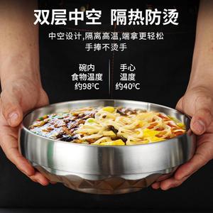 Stainless Steel Bowl Set Thickened Durable For Hotel Use Large Size - Product Image 4