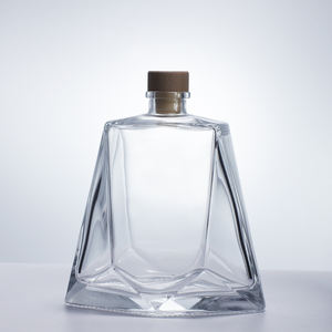 Vente en gros de bouteilles de boissons à fond plat personnalisées fond épais verre spiritueux brandy <span class=keywords><strong>xo</strong></span> whisky <span class=keywords><strong>rhum</strong></span> tequila <span class=keywords><strong>prix</strong></span> du fabricant - Product Image 3