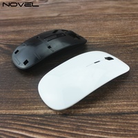 Molde de Impresión para Herramientas Metálicas, para Sublimación 3D Personalizada, Mouse Inalámbrico en Blanco, Diseño Óptico USB, Disponible en Stock