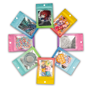 Colorful Frosted Aluminum Foil Gradient Bags Jewelry <b>Packaging</b> Bags <b>Plastic</b> <b>Packaging</b> Bags - Product Image 5