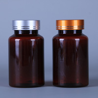 Emballage en plastique PET personnalisé de 300ml 150ml 120ml 100ml bouteilles de pilules vitaminées bouteille de capsule