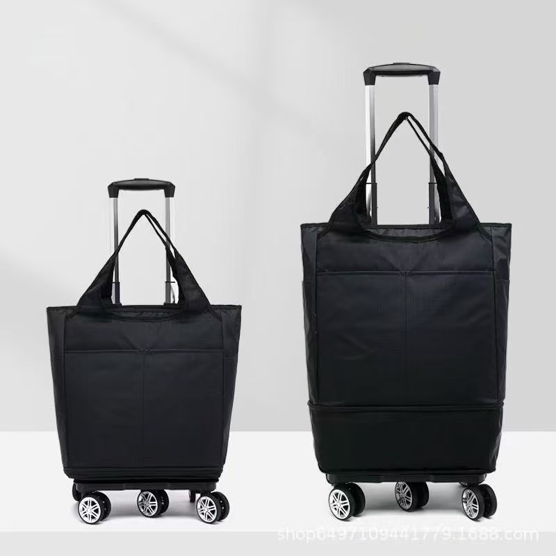 Noir avec chariot à cinq roues