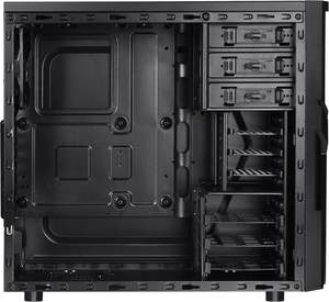 هيكل كمبيوتر معدني كامل الحجم من ثيرمال تيك فيرسا H21 SPCC ATX طراز <span class=keywords><strong>CA</strong></span>-1B2-00M1NN-00 باللون الأسود - Product Image 3