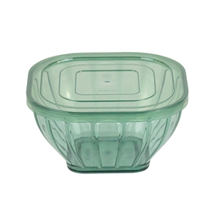 ฝาปิดชามสลัดทรงสี่เหลี่ยม |   พลาสติกน้ำหนักเบาป้องกันการรั่วซึม |   ดีไซน์ทันสมัย |   เหมาะสำหรับการจัดเก็บและจัดเลี้ยง |   โรงงาน OEM โดยตรง - Product Image 4