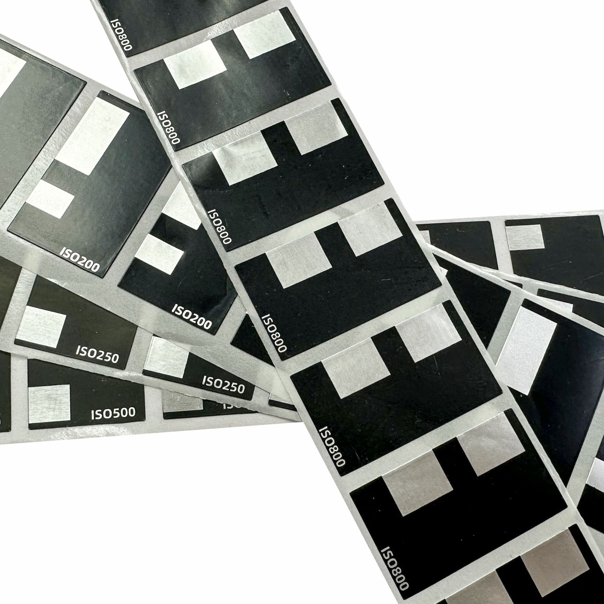 ISO200 degrés 10 patchs