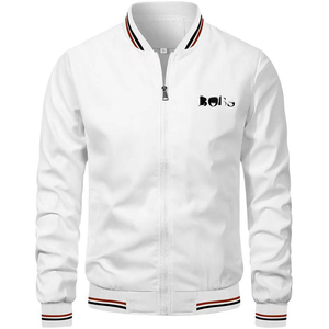 Giacca Casual Leggera da Uomo per Primavera e Autunno, con Tasche con Zip, Antivento, Colletto Rovesciato, Tecnica di Tintura in Capo - Product Image 6