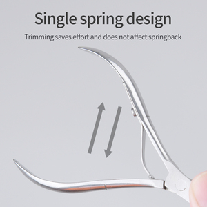 Fabrika fiyat tırnak makası paslanmaz çelik tırnak makası kesici makas pedikür manikür aracı parmaklar için - Product Image 4