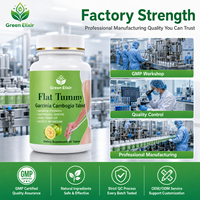 Comprimés Minceur Elixir Vert avec Acai Fruit-Slim Plus Brûleur de Graisse Abdominale 60 Comprimés Complément Herbal pour Adultes