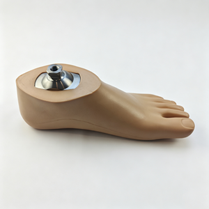 Prótesis de pierna de poliuretano duradero de 22-28 cm con pie Sach y núcleo de plástico, con adaptador de pie - Product Image 5