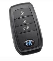 Fabricant de clés de voiture en gros XHORSE VVDI-84 pour clé intelligente universelle à 3 boutons de style 3, noire en ABS