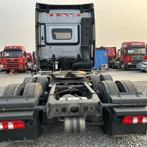 Gebrauchte Sattelzug maschine Chinesische Marken JAC K7 6 * 4R gebrauchte diesel schwere LKWs guter Zustand Jac Truck Traktor