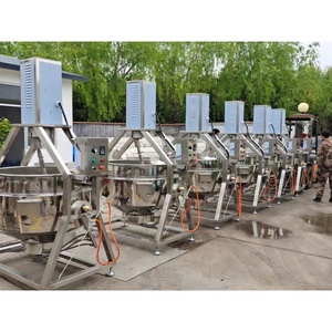 Công Nghiệp Tự Động Hành Tinh Nấu Ăn <span class=keywords><strong>Pan</strong></span> Cho Mứt Nước Sốt Súp Đường Thực Phẩm Hơi Nước <span class=keywords><strong>Gas</strong></span> Điện Nghiêng Nấu Ăn Nồi - Product Image 4