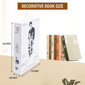 INS à la mode faux livres décoratifs <span class=keywords><strong>livre</strong></span> factice à couverture rigide pour la décoration intérieure livres décoration Tables basses étagères - Product Image 3