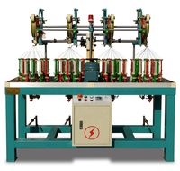 Offres Spéciales CE meilleure qualité HENGHUI KBL-16-4-90 16 broches tente cordon rond dessin corde élastique cordon lacet tressage machine