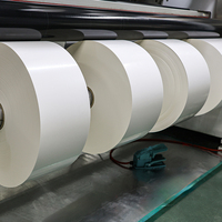 Étiquettes autocollantes résistantes aux rayures, à forte adhérence, résistantes aux basses températures, brillantes, blanches, en PP, pour utilisation en machine - instiker