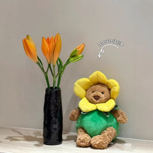 Version Commerce Extérieur Printemps Automne Nouveau Jouet en Peluche Ours Narcisse JC Barcelone pour Bébé 0-24 mois Cadeau d'Anniversaire Rembourrage Coton PP - Product Image 4
