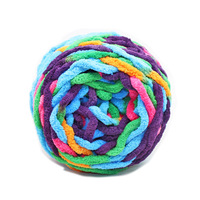 Fil de velours chenille Dimuni de haute qualité, riche, doux et chaud, 100% polyester, antibactérien, recyclé, diamètre 6-7 mm, pour le crochet