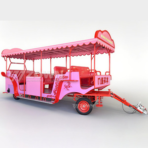 Carruaje Eléctrico Personalizable para Turismo, Vehículo de Paseo a Batería para Desfiles en Parques Temáticos y Funciones de Boda - Product Image 3