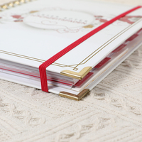 Agenda personnalisé A4 A5 couverture rigide non daté planificateur de mariage quotidien planificateur complet organisateur de carnets de cadeaux de mariée