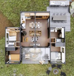 Casa Prefabbricata in Container Modificato da 20 Piedi, Design Moderno Stile Villa, Ufficio o Appartamento con Garanzia di Oltre 5 Anni, Casa di Marzo - Product Image 5