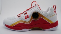 Chaussures de badminton professionnelles à tige en mesh antidérapantes pour terrain intérieur avec système de laçage pour joueurs professionnels d'athlétisme printemps/été
