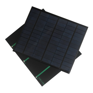 Xách tay 3.5W 18V tự làm năng lượng mặt trời sạc Kích thước nhỏ 165*135mm đa tinh thể năng lượng mặt trời <span class=keywords><strong>PV</strong></span> mô-đun 12V pin sạc nửa loại tế bào - Product Image 2