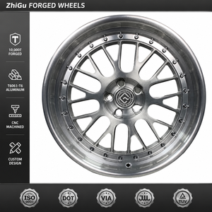 ล้ออะลูมิเนียม ZhiGu แบบปรับแต่งได้ 2 ชิ้น PCD 5x114.3 สีเงิน สำหรับรถยนต์นั่งส่วนบุคคล ใช้แทนได้ทั่วไป - Product Image 1