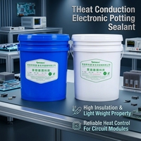 Colle d'encapsulation thermiquement conductrice HR Premium pour la fixation des pièces électroniques de bobines d'allumage automobiles