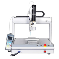 Robot de distribution automatique à 3 axes DJ-5331 pour colle époxy AB haute viscosité, machine de distribution 300x300mm, 999 programmes