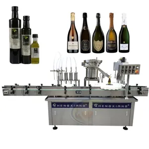CX-GFT Hot Products Automatic Liquid Filling Capping Machine For Wine