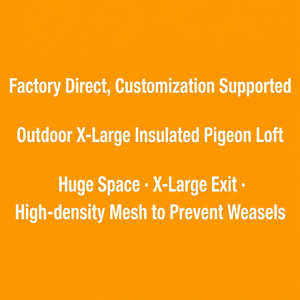 Direct usine, Colis de pigeonnage professionnel extra large, Cages pour pigeons voyageurs, Colis de pigeonnage spacieux, Cage pour pigeons de course - Product Image 5
