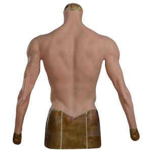 Costume musclé en silicone cosplay artificiel <span class=keywords><strong>faux</strong></span> ventre costume corporel simulation de <span class=keywords><strong>bras</strong></span> fausse poitrine travesti fête d'halloween - Product Image 2