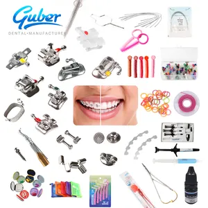 Dental Brackets Price Factory Guber Braces Dental Equipments Orthodontic Brackets Ortodoncia Brackets Braces For Teeth